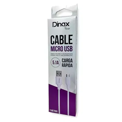 Cable Micro USB 5.1a - 2 Metros