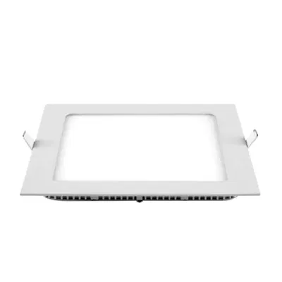 Plafon Led Cuadrado Para Embutir 18w Luz Calida