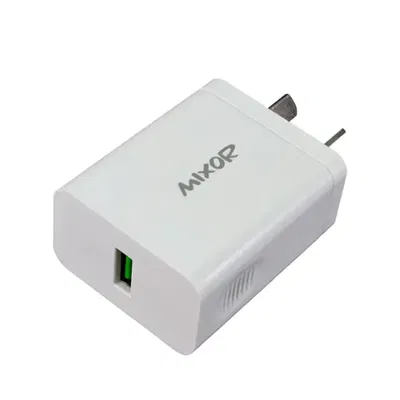 Cargador 220v Mixor 4,4A 1 USB + Cable Micro USB