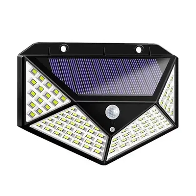 Reflector Solar 100 Leds Con Sensor De Movimiento