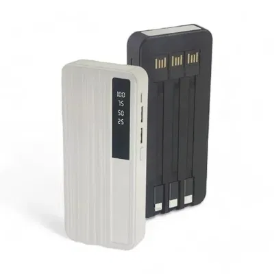 Cargador Portatil 7000mAh + 3 Cables De Carga