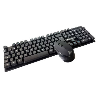 Kit Teclado Inalambrico + Mouse Inalámbrico 2,4Ghz Wireless