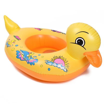 Flotador Bote Pato Inflable Bebe Salvavidas P/ El Agua