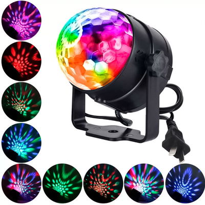 Mini Bola Luz Led RGB Audioritmico