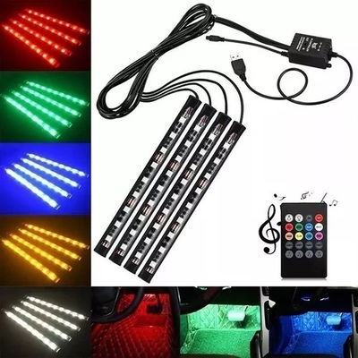 Tiras Led Tunning Auto Interior Audioritmica - USB