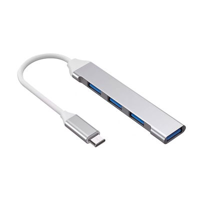 Hub USB-C 4 Puertos 3 Puertos USB 2.0 + 1 Puerto USB 3.0 