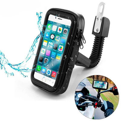 Soporte Funda Porta Gps Celular Moto Bici Impermeable XL