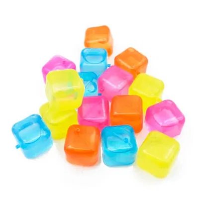Pack x10 Cubitos De Hielo Plasticos Reutilizable