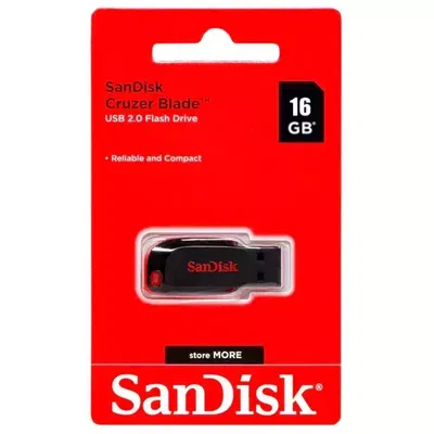 Pendrive USB 2.0 de 16GB SanDisk