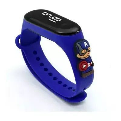 Reloj Led Digital Tactil Para Niños Con Amplique