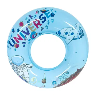 Salvavidas Inflable 7" - Diseño Espacial