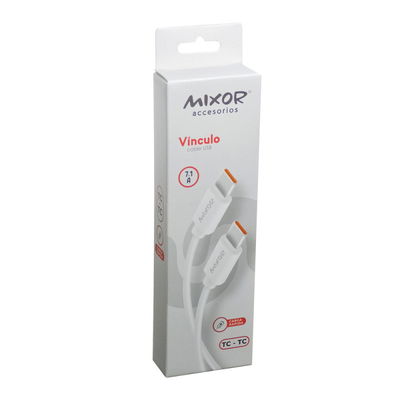 Cable Cargador Mixor Vinculo 7.1A Tipo-C a Tipo-C