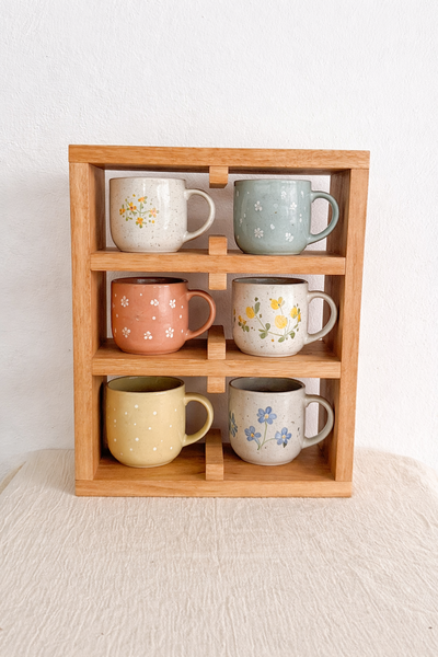 Estante para tazas de 6