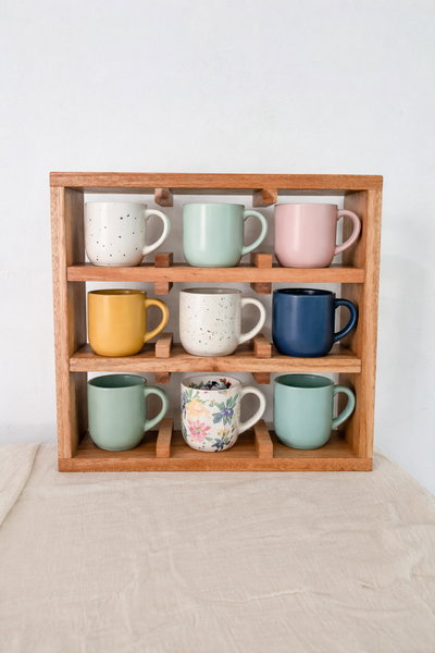 Estante para tazas de 9