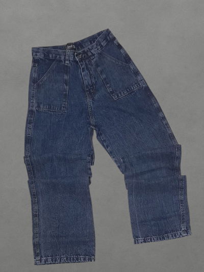 Jeans wide nevado azul