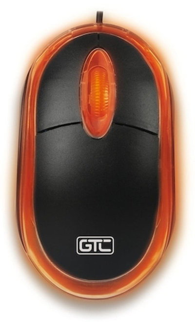 MOUSE GTC CON LUZ Y CABLE