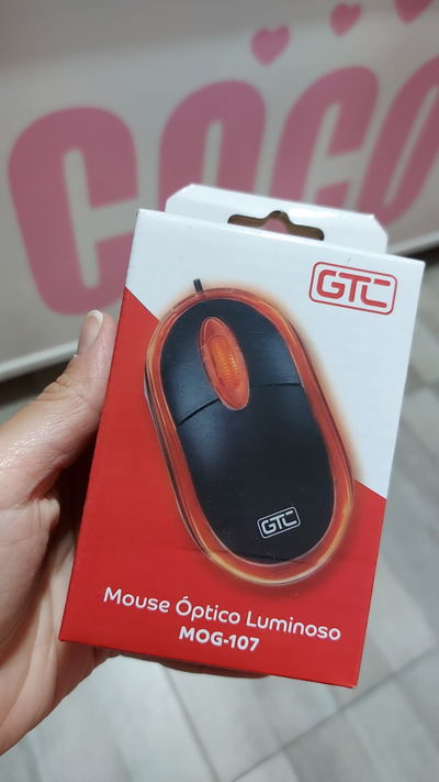 MOUSE GTC CON LUZ Y CABLE