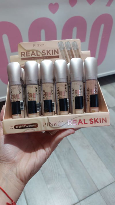 CORRECTOR LIQUIDO REAL SKIN PINK 21