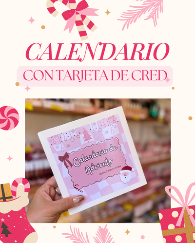 CALENDARIO 5 DIAS CON TARJETA ENVIO GRATIS