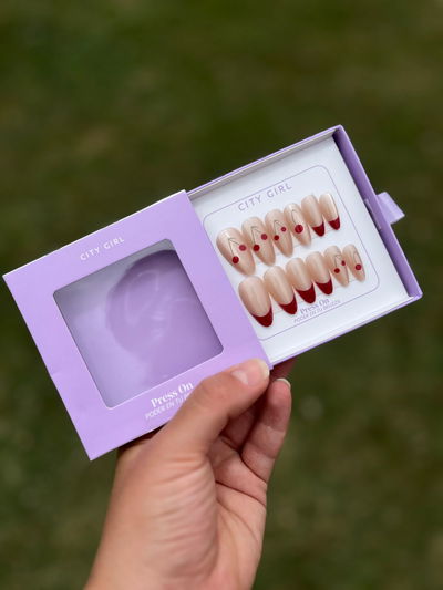 PRESSON PREMIUM CITY GIRL CEREZAS CON PEGAMENTO STICKER