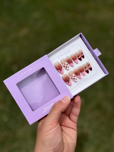 PRESSON PREMIUM CITY GIRL CEREZAS CON PEGAMENTO STICKER