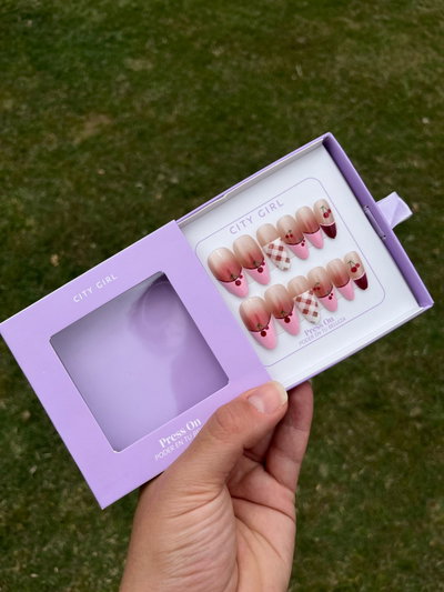 PRESSON PREMIUM CITY GIRL CEREZAS CON PEGAMENTO STICKER