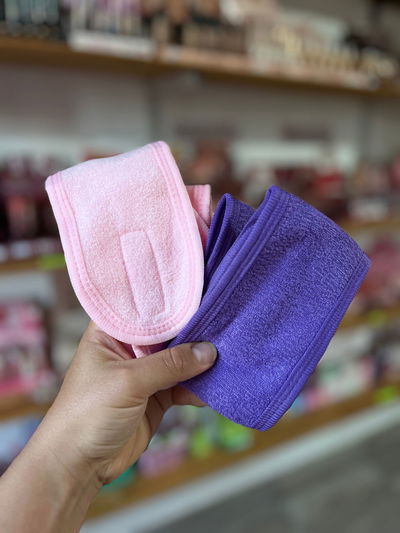 VINCHA TOALLA CON VELCRO 