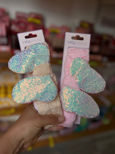 VINCHA CON LENTEJUELAS