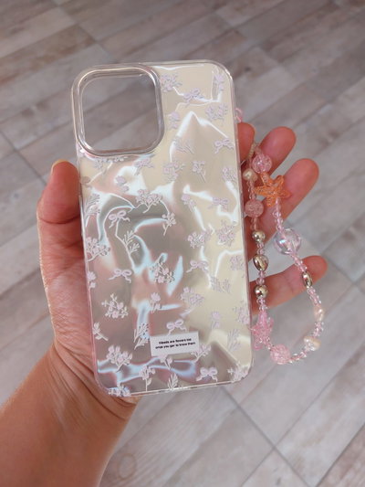 FLORCITAS HOLO CON STRAP 13 PRO MAX