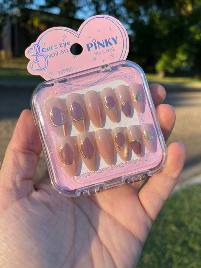 UÑAS PRESS CON DISEÑO 