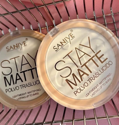 POLVO TRANSLUCIDO COMPACTO SANIYE STAY MATTE