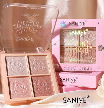 ILUMINADOR SHINE BRIGHT X4 TONOS SANIYE