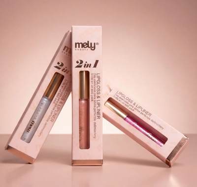 LIP COMBO 2 EN 1 MELY GLOSS Y DELINEADOR