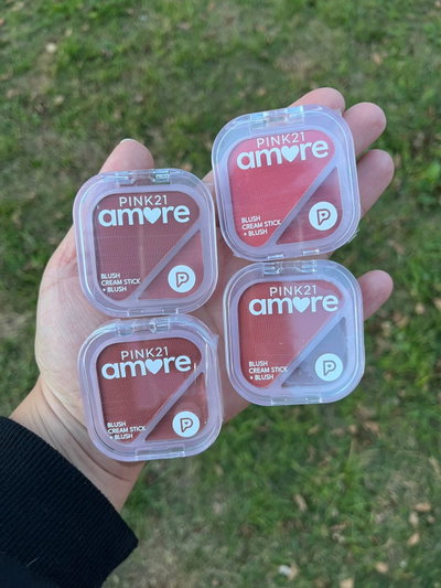 RUBOR CREMA Y POLVO PINK 21