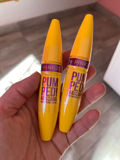 MASCARA DE PESTAÑAS PUMPED DISTINTOS CEPILLOS