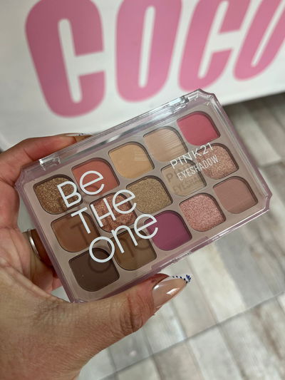 PALETA DE SOMBRAS BE THE ONE PINK 21 2 MODELOS