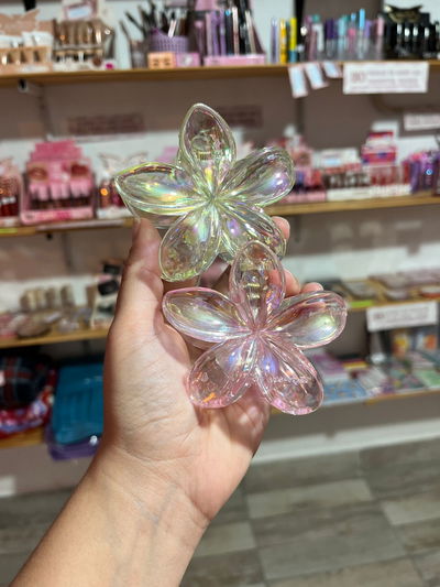 BROCHE FLOR HAWAII TORNASOL 7CM