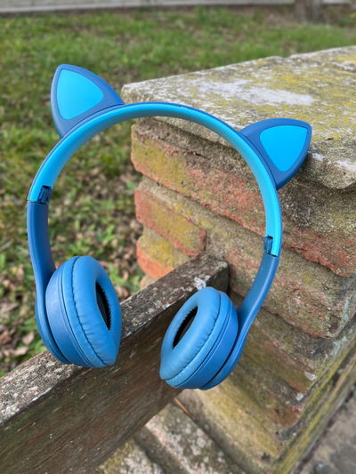 AURICULAR BT GATITO OREJAS CON LUZ