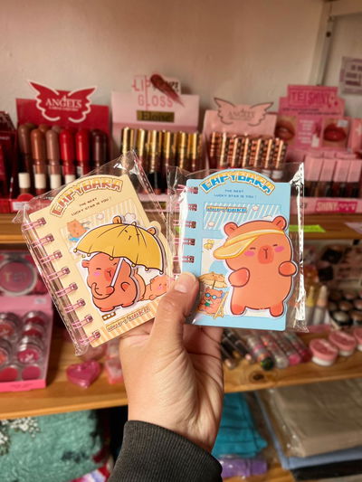 MINI LIBRETA CAPYBARA