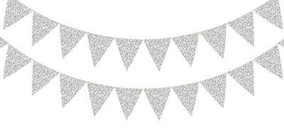 BANDERIN GLITTER TRIANGULAR 