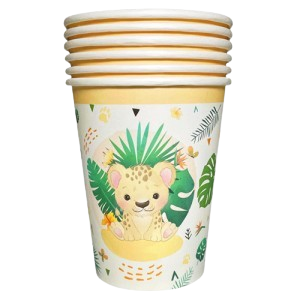 VASO ESTAMPADO ANIMALITOS 