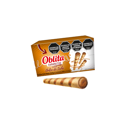 OBLITA CUBANITO DULCE DE LECHE 