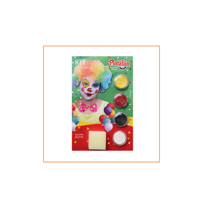 SET MAQUILLAJE PAYASO