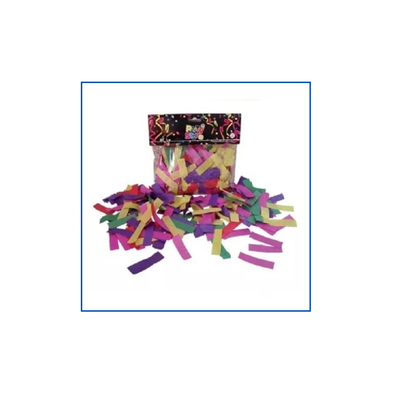 CONFETTI PAPEL RECTANGULAR MULTICOLOR TISSUE