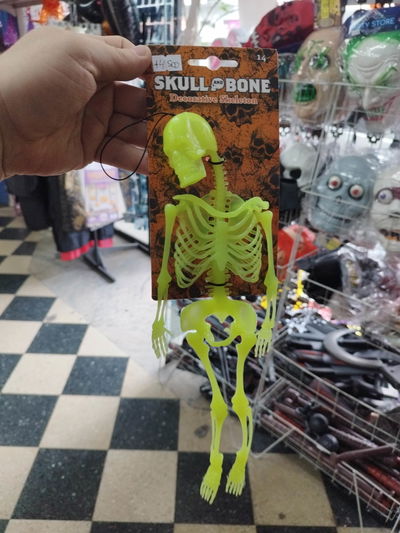 ESQUELETO FLUO GOMA MEDIANO
