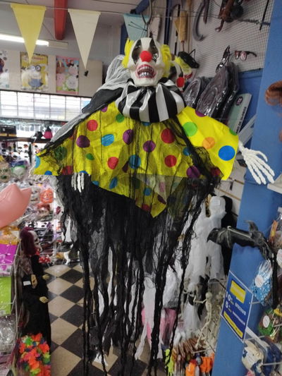 PAYASO PLASTICO ADORNO