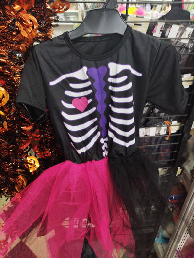 DISFRAZ ESQUELETO TUTU