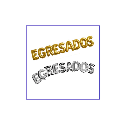 GLOBO LETRA CHICA x 1 unidad 