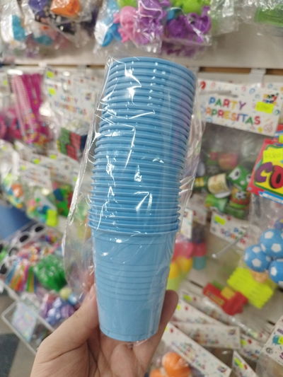 Vaso 180cc Celeste x25u