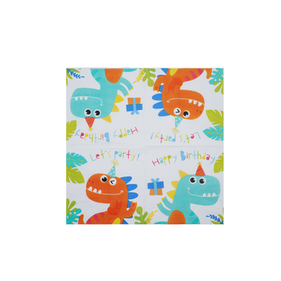 SERVILLETA ESTAMPADO DINO